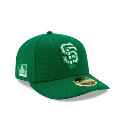 San Francisco Giants Gorra | New Era MLB St Patricks Day Low Profile 59fifty Fitted Cap Mexico - Verdes